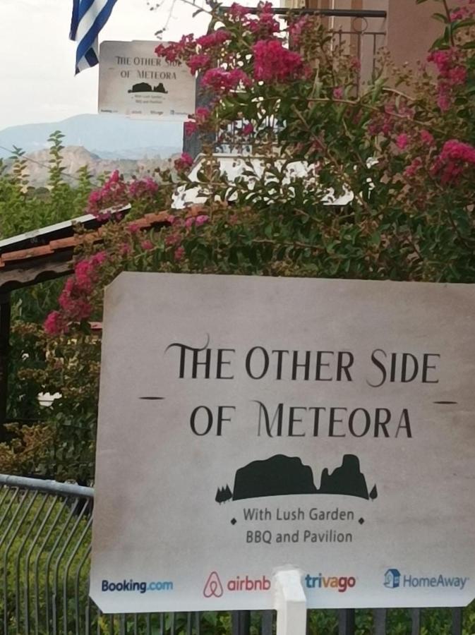 The Other Side Of Meteora With Lush Garden, Bbq & Pavillion Kalampáka Eksteriør bilde